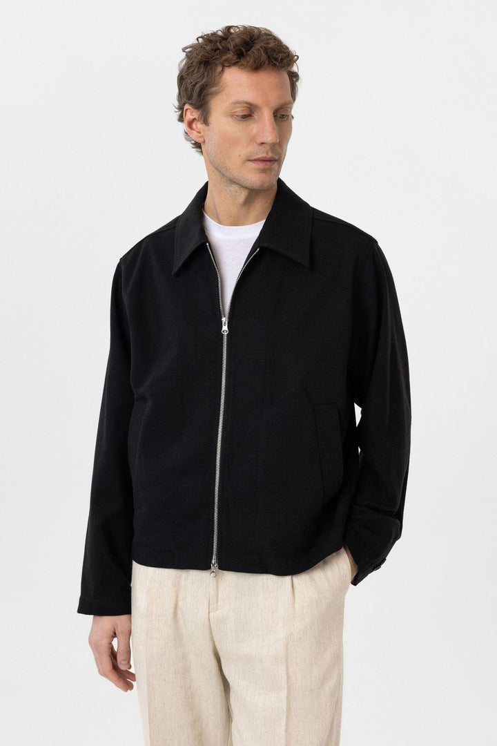 ANT Antioch Black Seasonal Relax Fit Men's Coat - San Luis Potosí