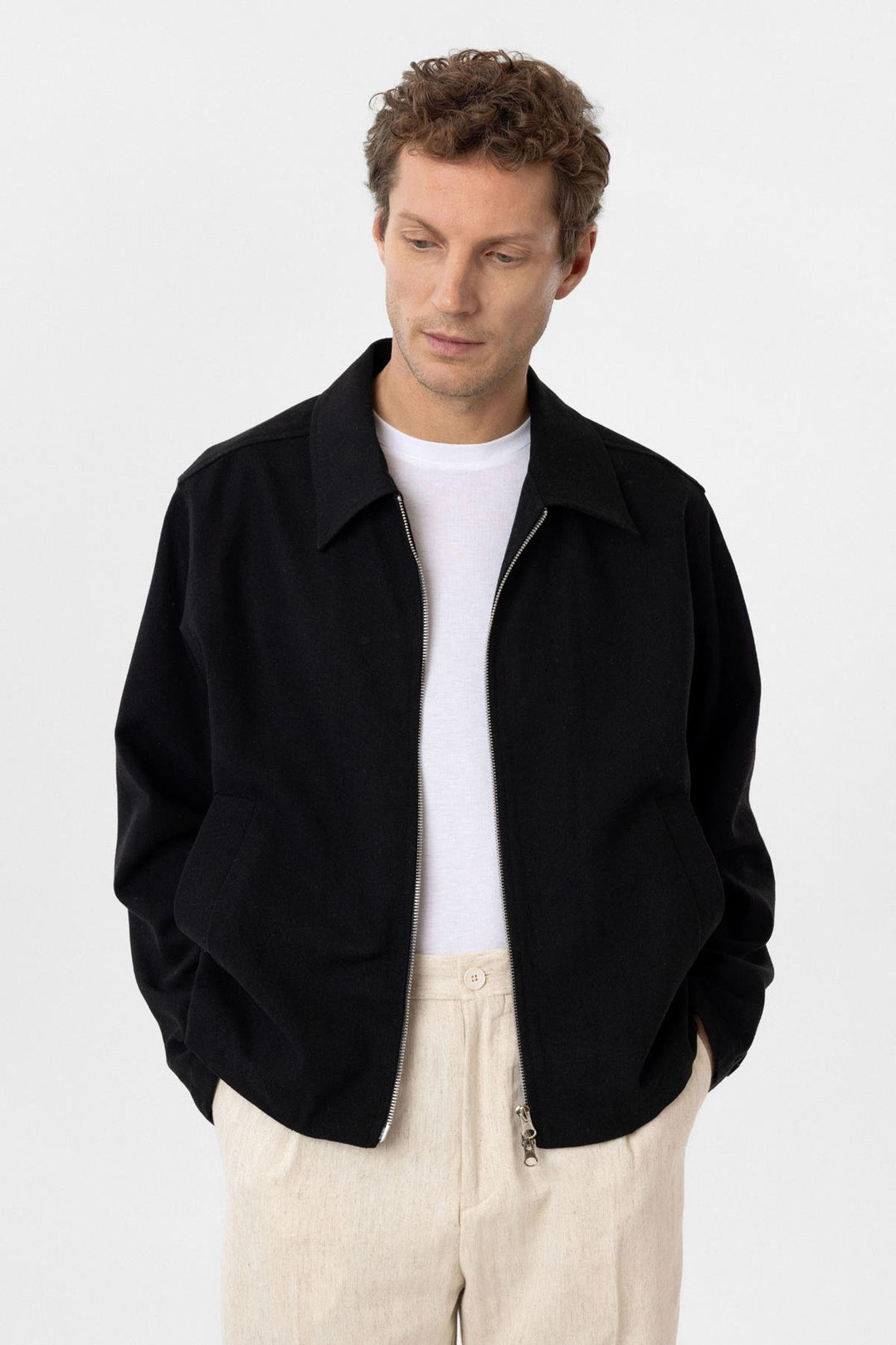 ANT Antioch Black Seasonal Relax Fit Men's Coat - San Luis Potosí