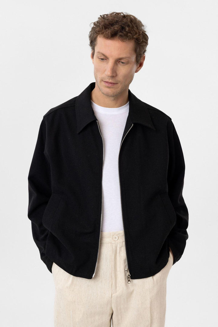 ANT Antioch Black Seasonal Relax Fit Men's Coat - San Luis Potosí