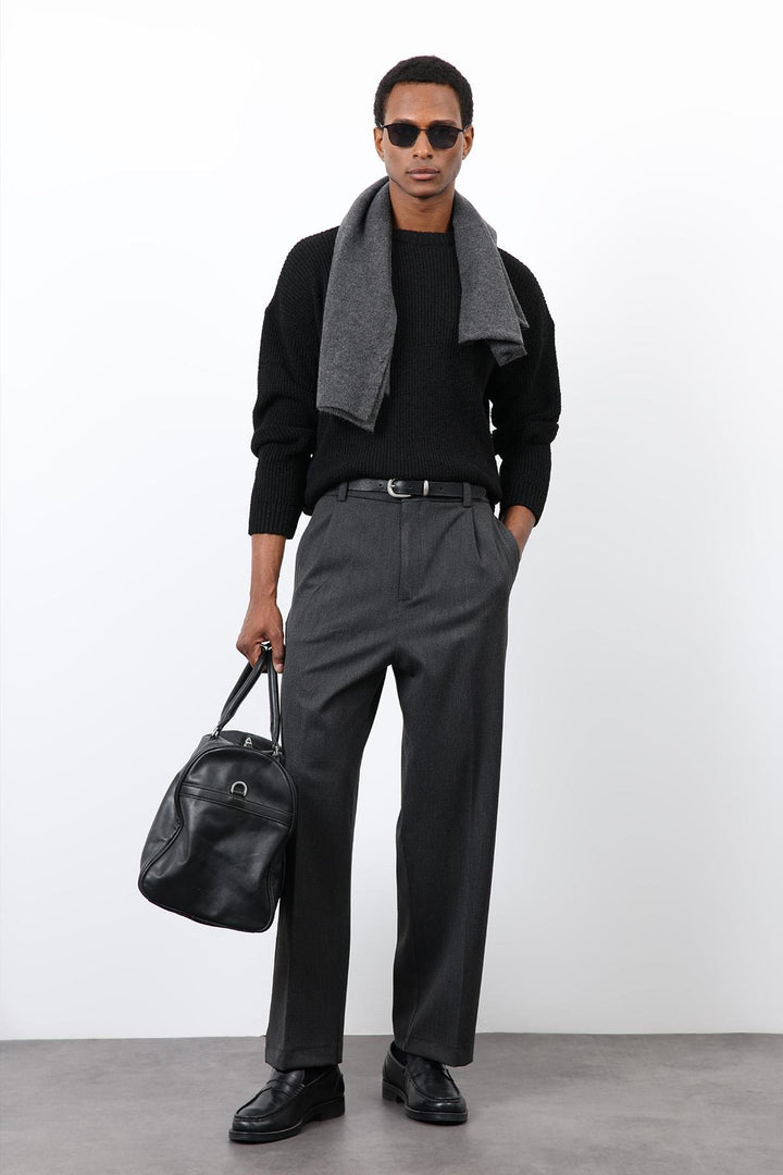 ANT Antioch Siyah Örme Triko Erkek Kazak - Lippstadt