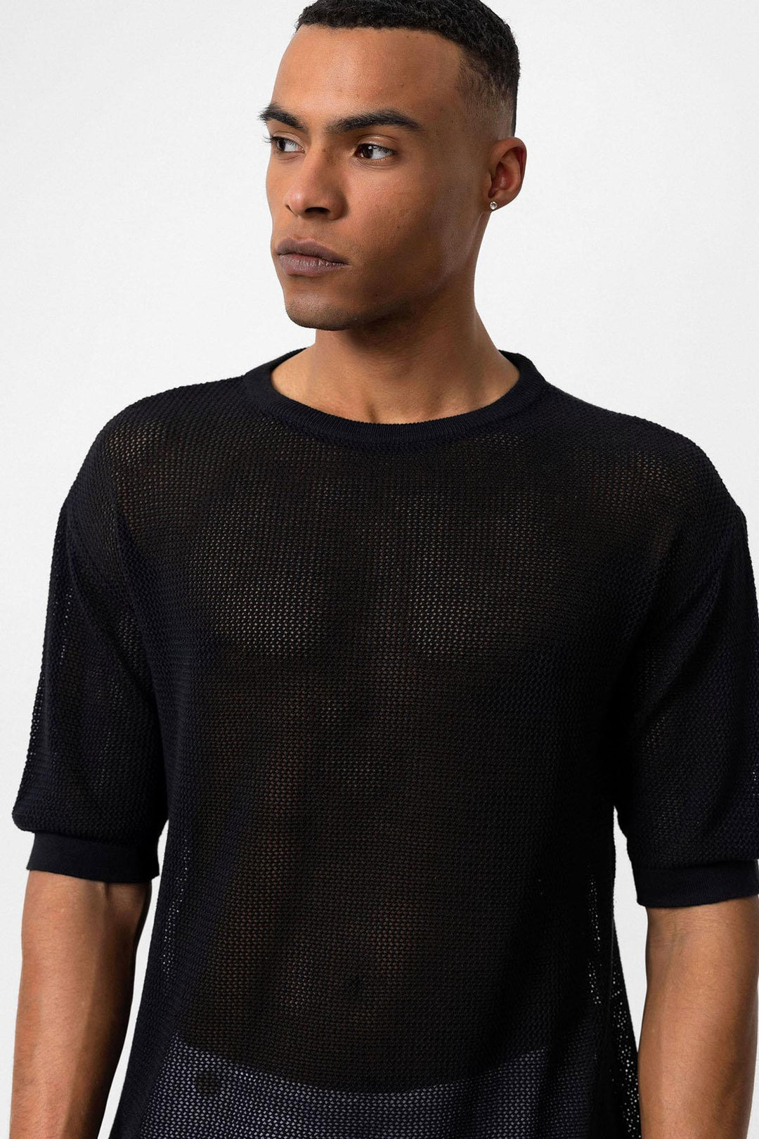 ANT Oversized Openwork Men's T-Shirt - La Presa