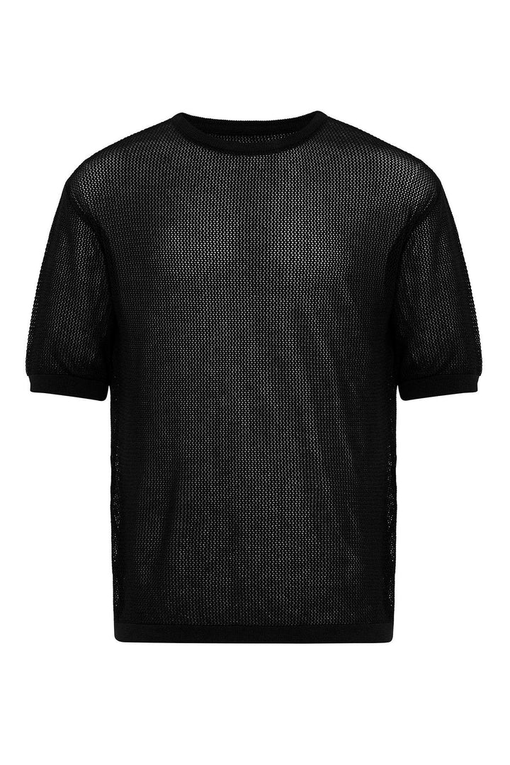 ANT Oversized Openwork Men's T-Shirt - La Presa
