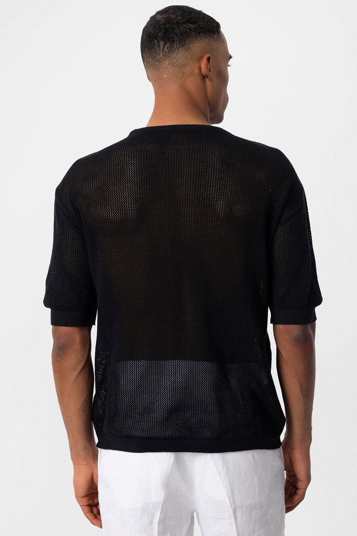 ANT Oversized Openwork Men's T-Shirt - La Presa