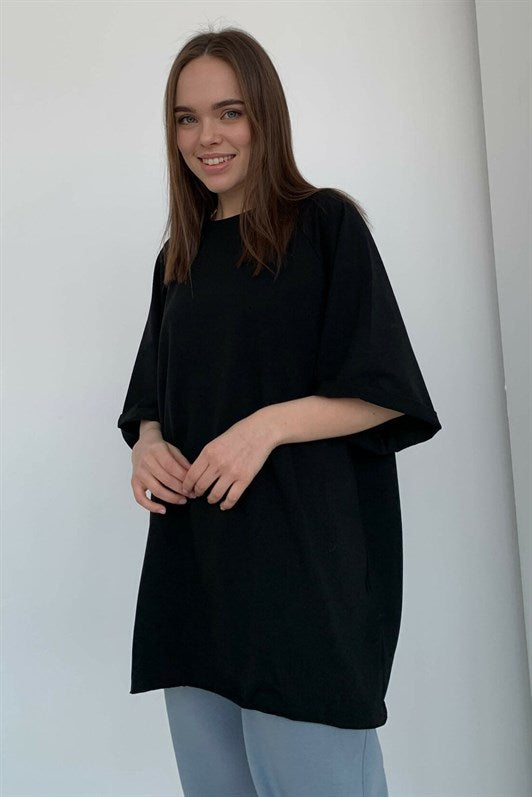 MDX Black Oversize Basic Women's T-shirt - Kerkrade