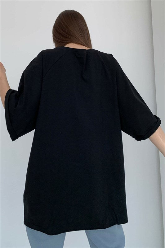 MDX Black Oversize Basic Women's T-shirt - Kerkrade