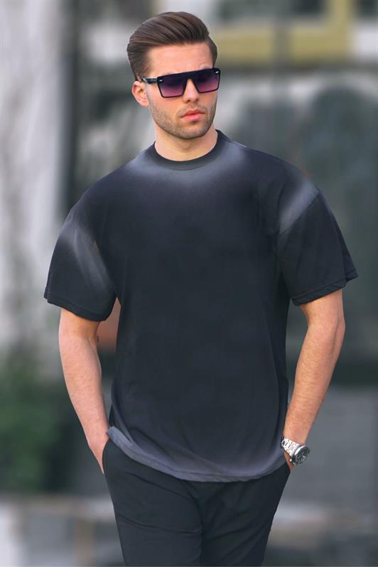 MDX Black Oversize Basic T-shirt 6123 - Mechanicsville