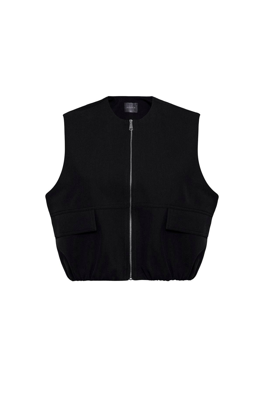 ANT Antioch Black Oversized Women's Vest - Deva