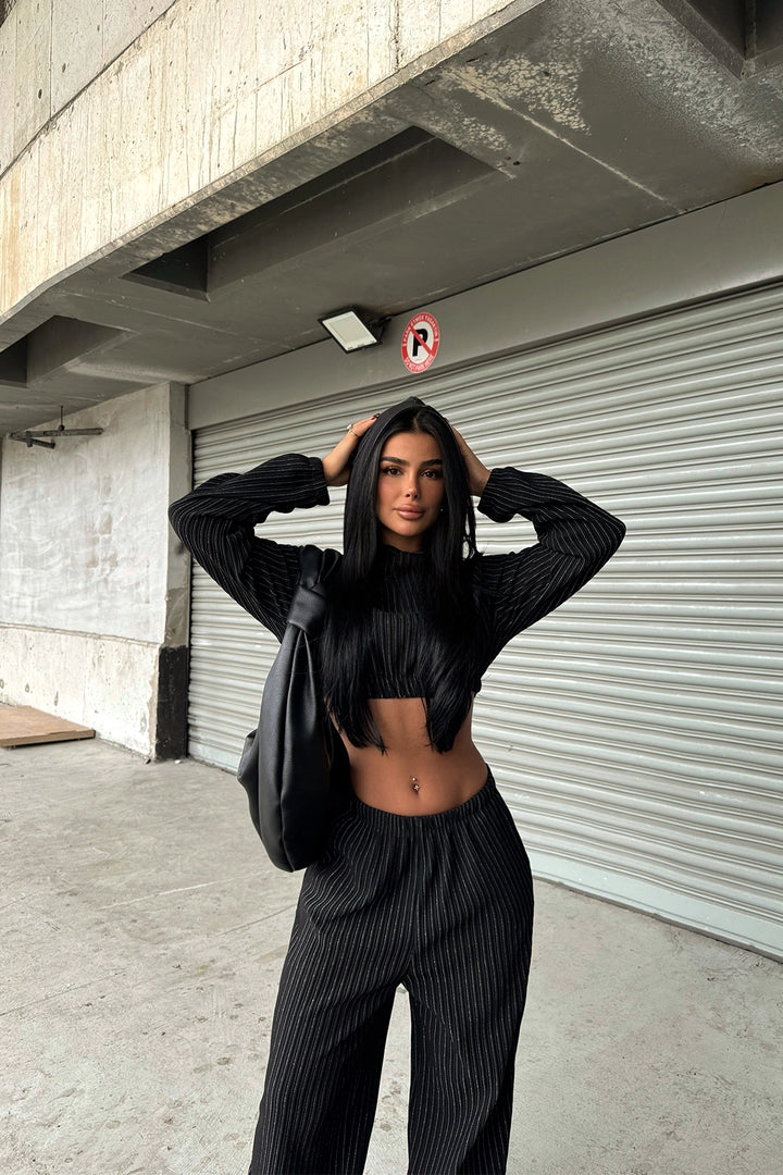 EYY Women Black Pantsuit - Roeselare
