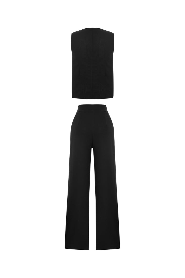 EYY Women Black Pantsuit - Upper Darby