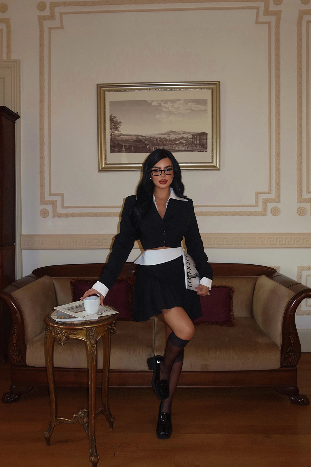 EYY Women Black Portela Top and Bottom Set - Oradea