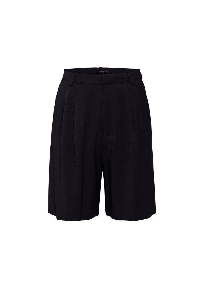 ANT Antioch Black Buttoned Women's Bermuda Shorts - Cernusco sul Naviglio