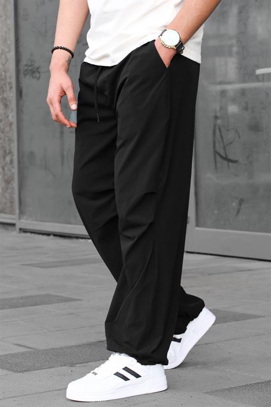 MDX Black Regular Fit Men's Parachute Pants 6504 - Aguadilla