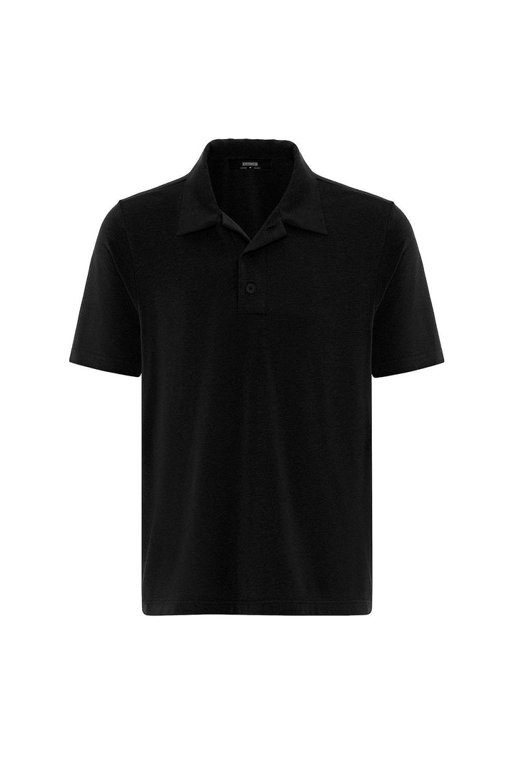 ANT Antioch Siyah Regular Fit Polo Yaka Erkek T-Shirt - Blackpool