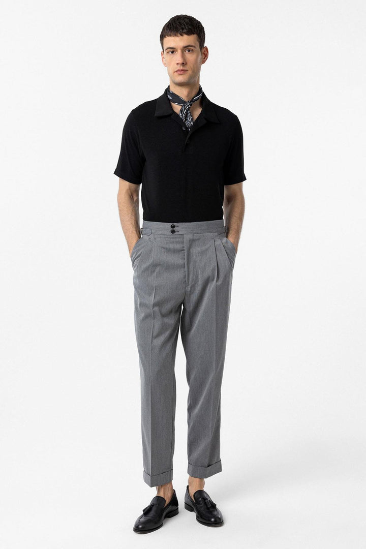 ANT Antioch Siyah Regular Fit Polo Yaka Erkek T-Shirt - Blackpool