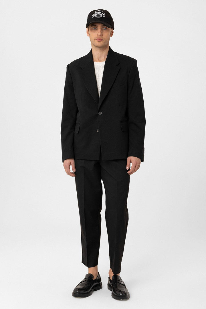 ANT Antioch Black Relax Fit Men's Blazer Jacket - Reggio di Calabria