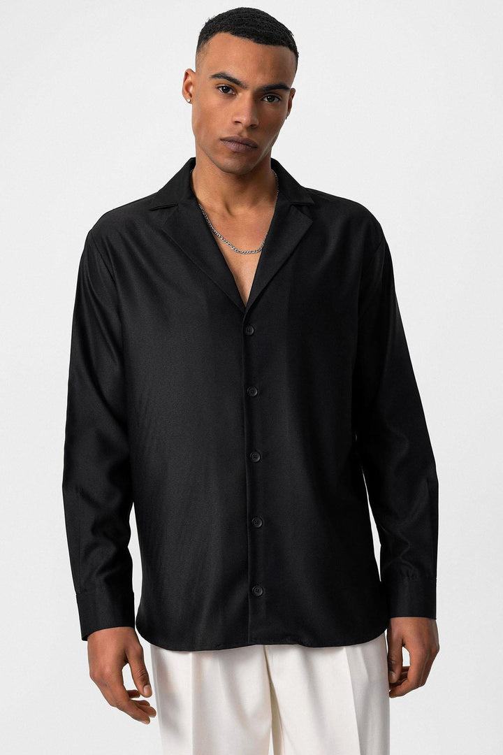 ANT Antioch Black Relax Fit Men's Shirt - Stanton