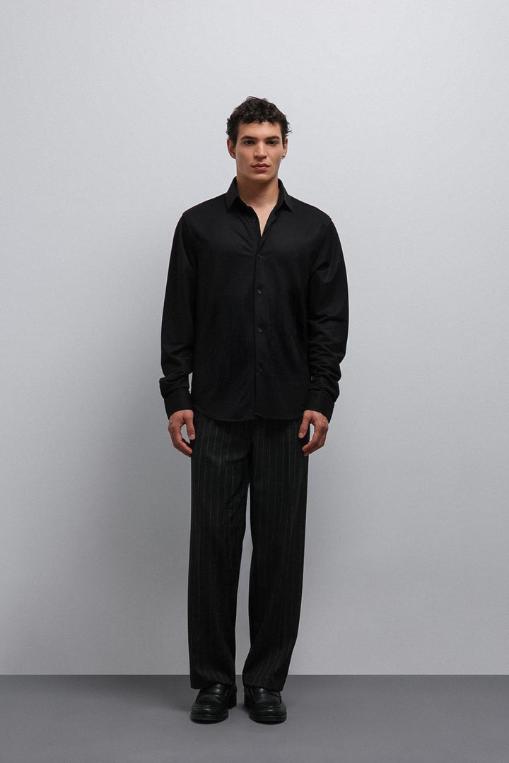 ANT Antioch Black Relax Fit Men's Shirt - Daly City