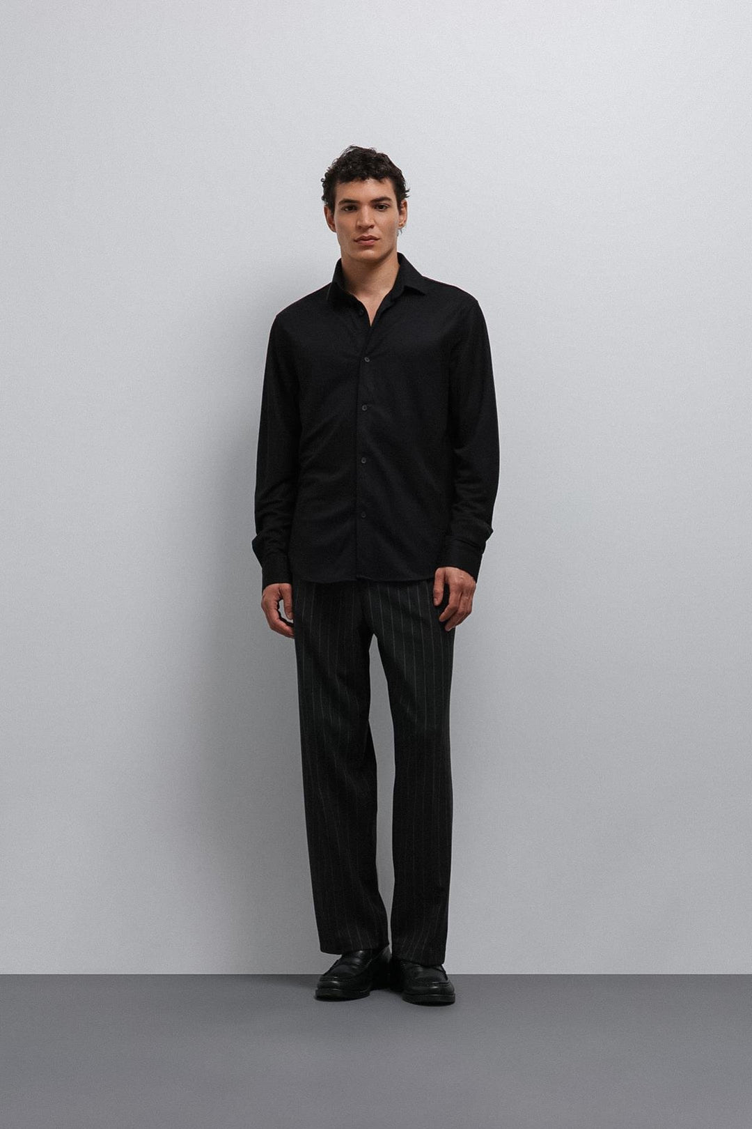 ANT Antioch Black Relax Fit Men's Shirt - Daly City