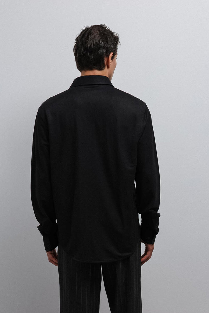ANT Antioch Black Relax Fit Men's Shirt - Daly City