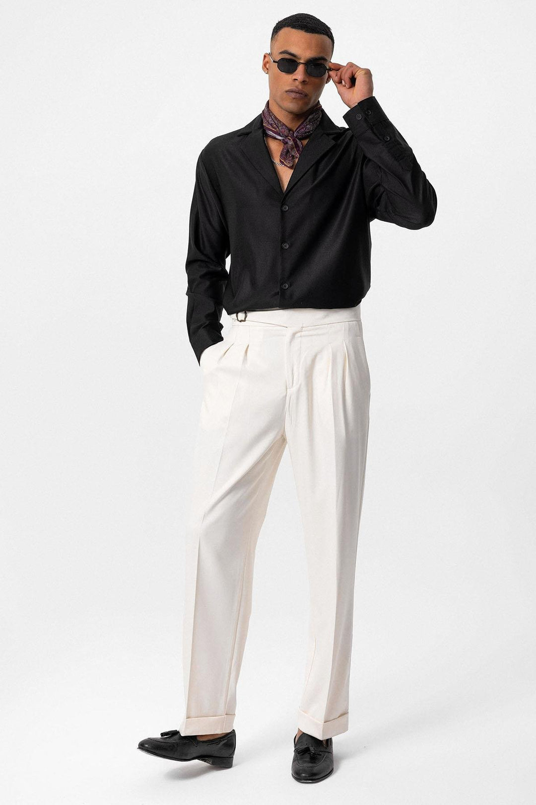 ANT Antioch Black Relax Fit Men's Shirt - Stanton