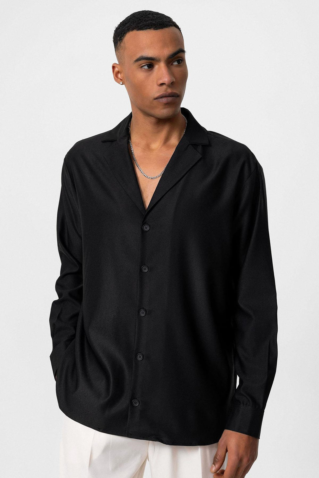 ANT Antioch Black Relax Fit Men's Shirt - Stanton