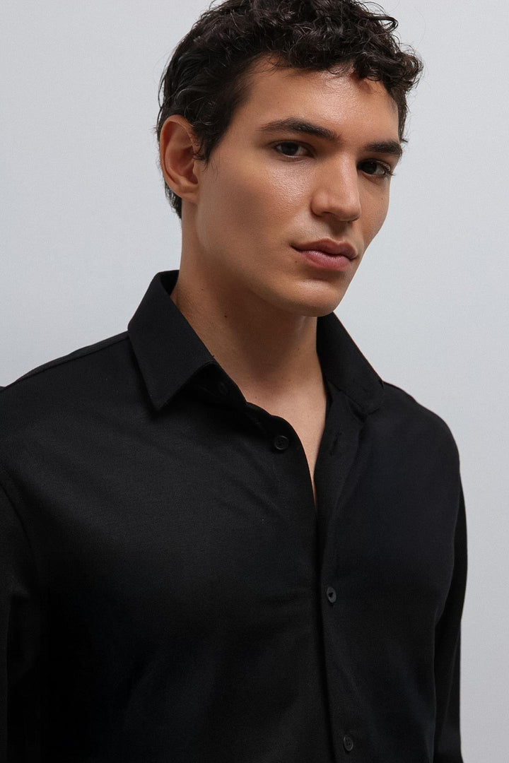 ANT Antioch Black Relax Fit Men's Shirt - Daly City