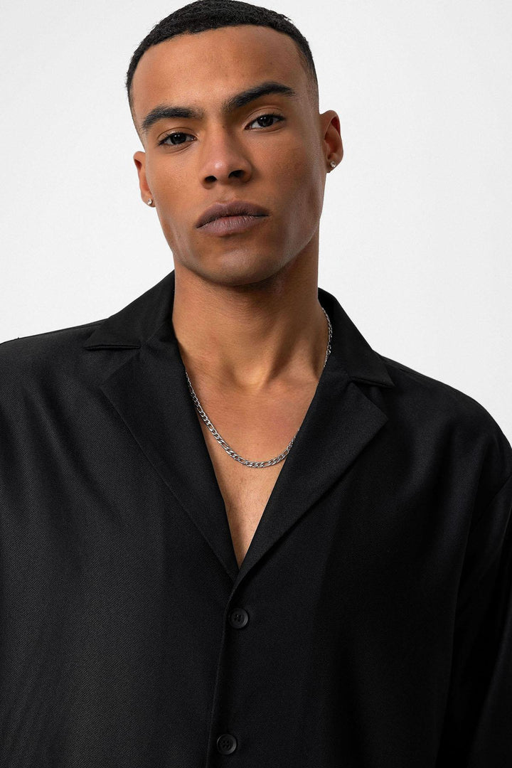 ANT Antioch Black Relax Fit Men's Shirt - Stanton