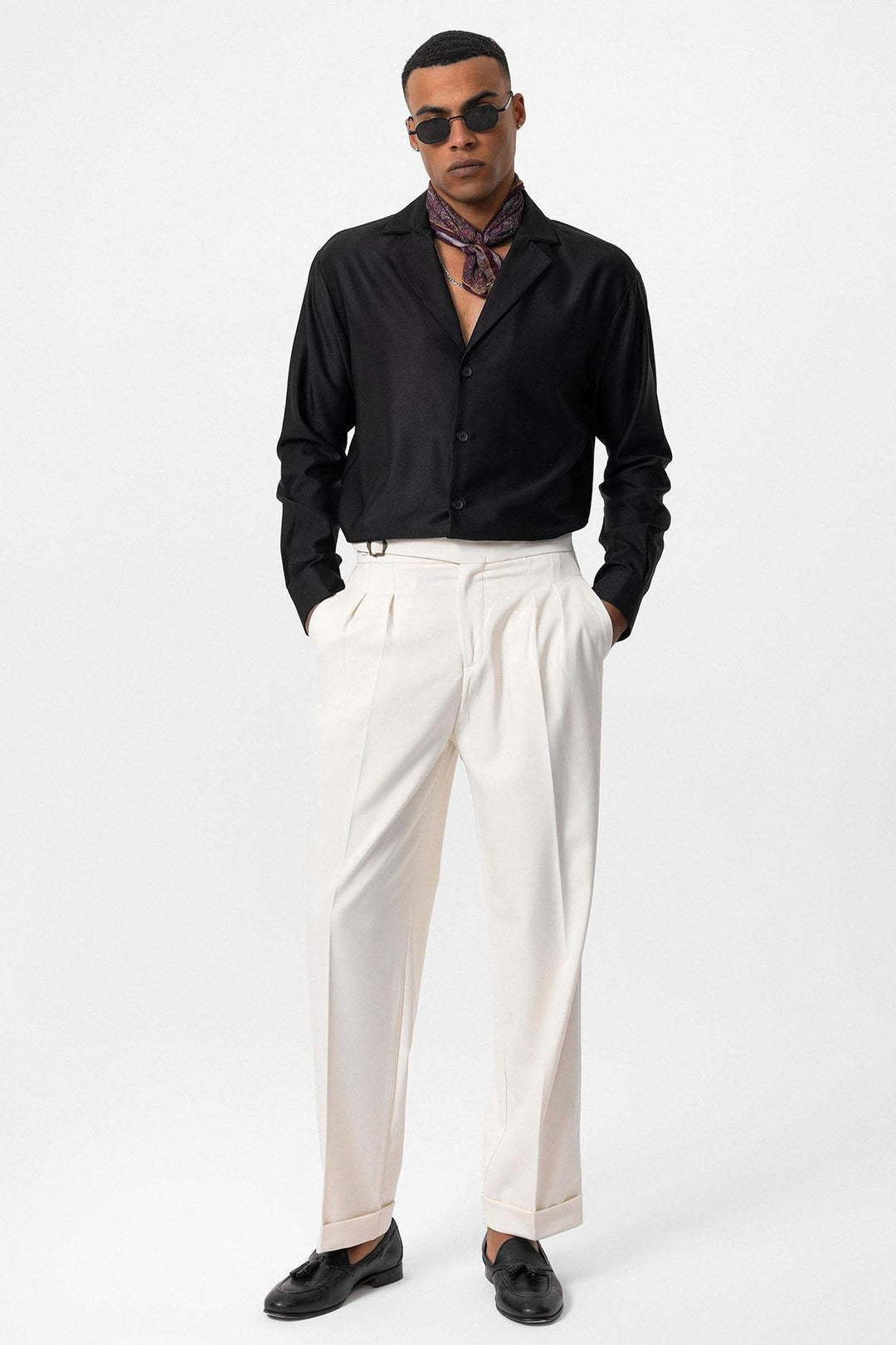 ANT Antioch Black Relax Fit Men's Shirt - Stanton