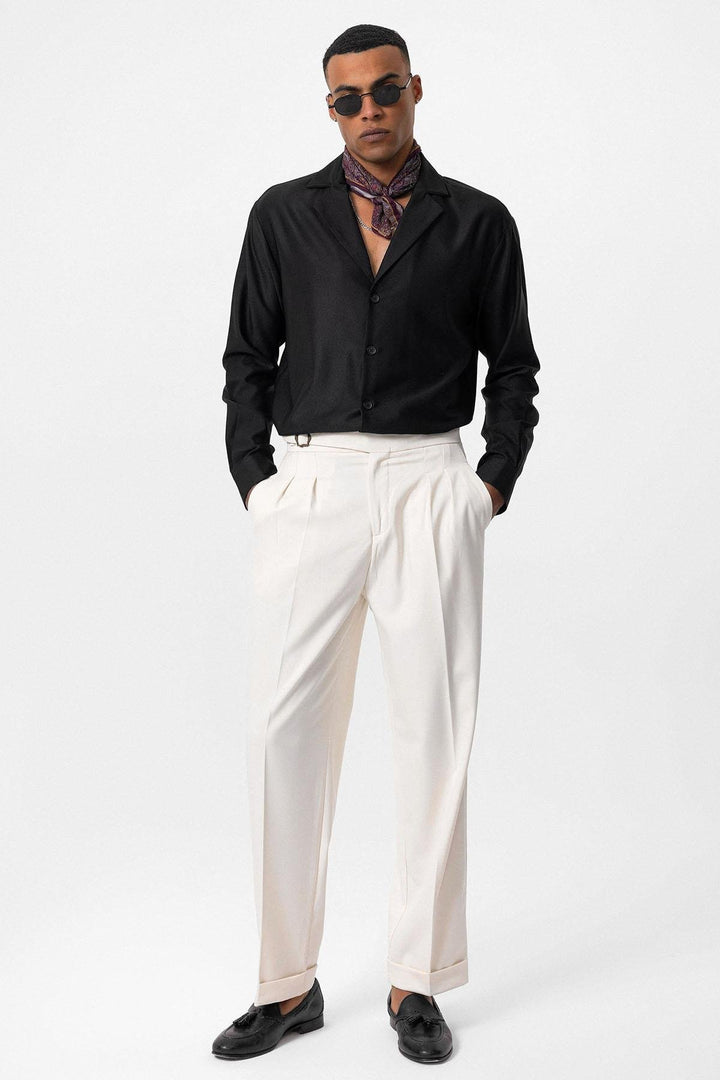 ANT Antioch Black Relax Fit Men's Shirt - Stanton