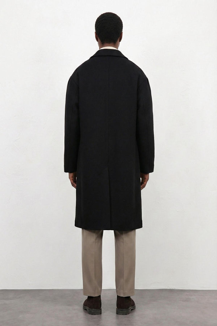 ANT Antioch Black Relax Fit Men's Coat - Sherbrooke
