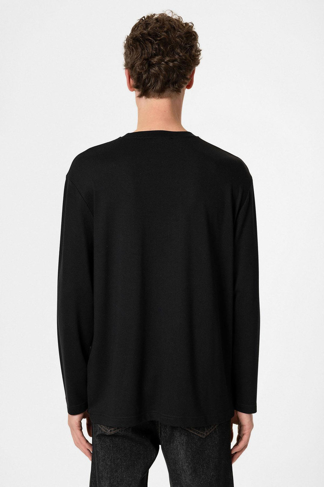 ANT Antioch Black Relaxed Fit Basic Men's T-Shirt - Carlsbad