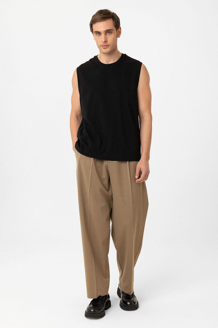 ANT Antioch Black Relaxed Fit Men's Tank Top - Longview