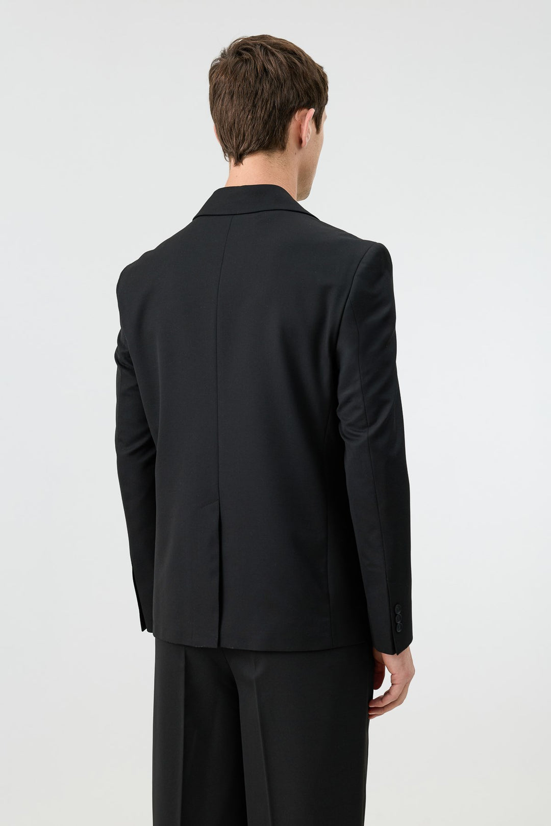 ANT Antioch Siyah Relaxed Kruvaze Erkek Blazer Ceket - Neumünster