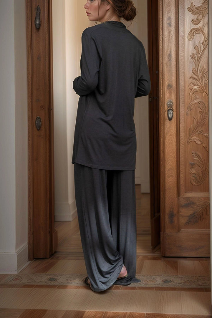 Black Casual Three Piece Suit BCBSK-25700-Y1225 - Hilden