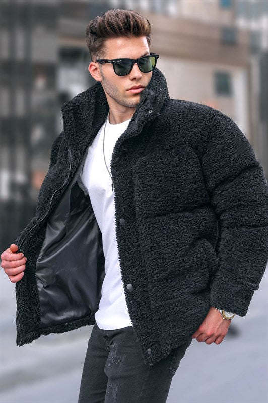 MDX Black Inflatable Plush Men's Jacket 5698 - Teziutlan