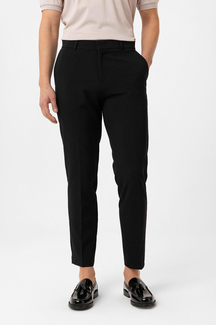 ANT Antioch Siyah Slim Fit Comfort Erkek Pantolon - Medgidia