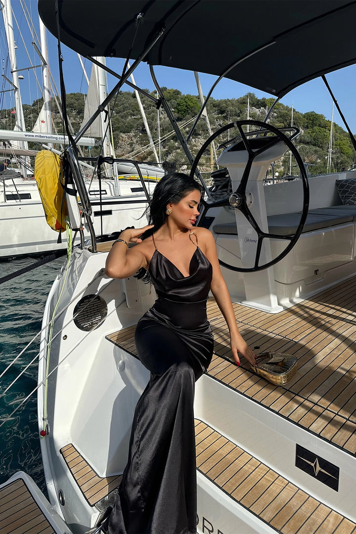 EYY Women Black Sophia Dress - Lierre