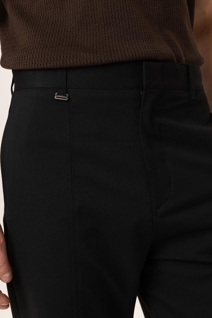ANT Antioch Siyah Straight Fit Erkek Pantolon - Millcreek