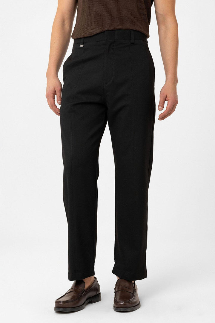 ANT Antioch Siyah Straight Fit Erkek Pantolon - Millcreek