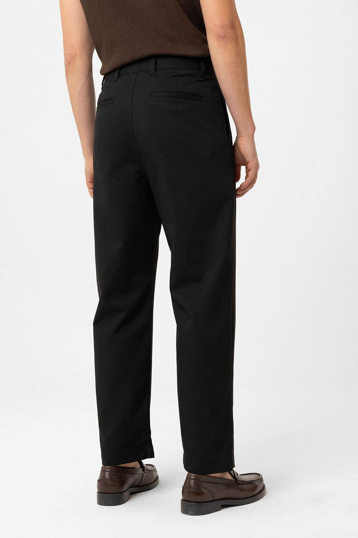 ANT Antioch Siyah Straight Fit Erkek Pantolon - Millcreek