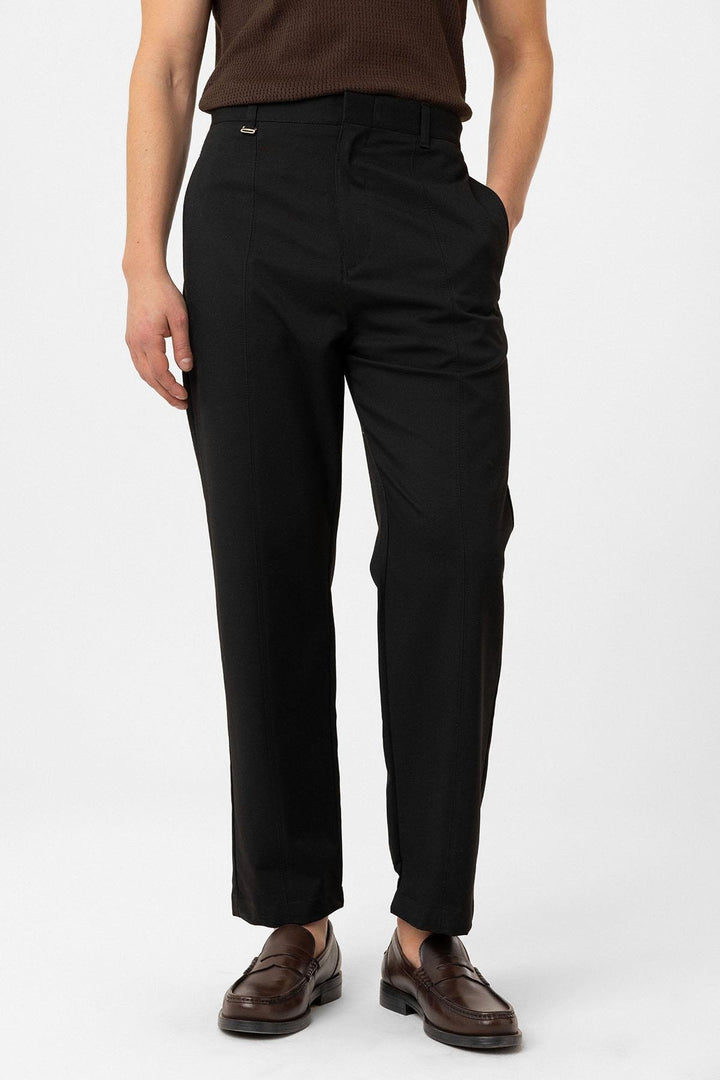 ANT Antioch Siyah Straight Fit Erkek Pantolon - Millcreek
