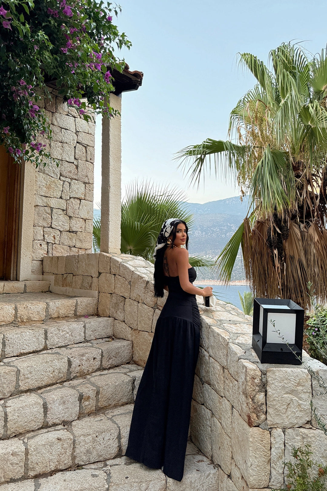 EYY Women Black Strapless Dress - Metz