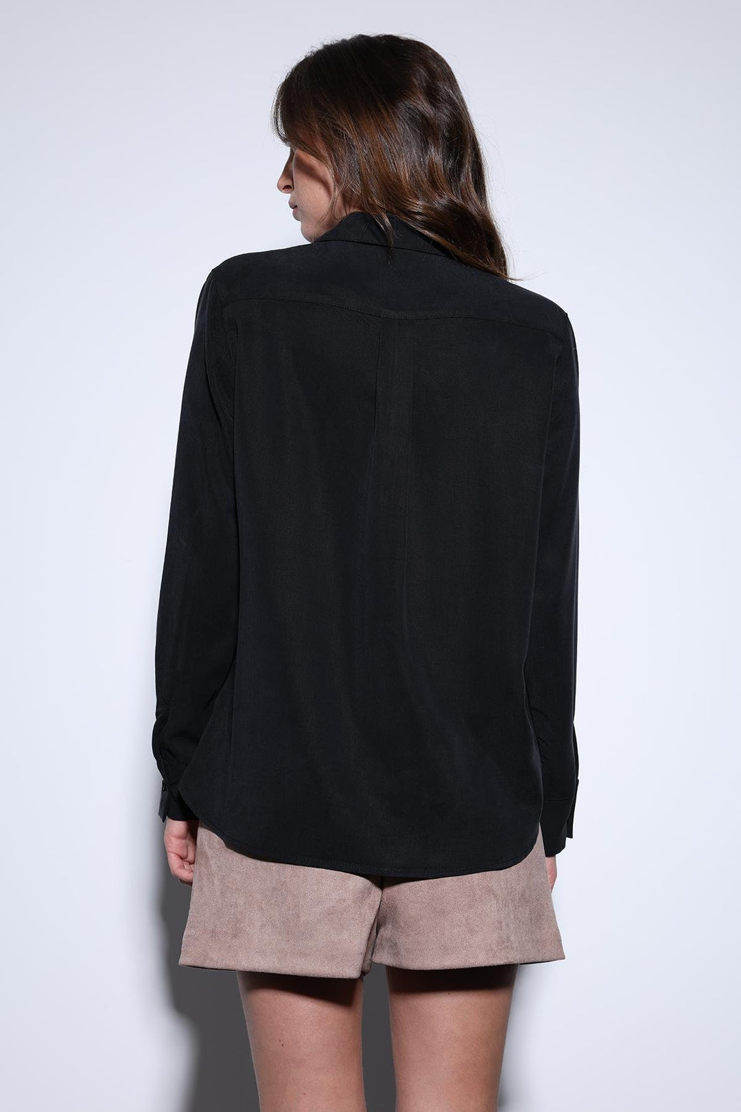 ANT Antioch Black Tencel Women's Shirt - Lamía