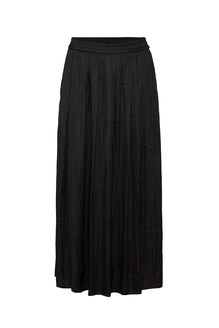 ANT Antioch Black Long Flowy Pleated Women's Skirt - Cuautla