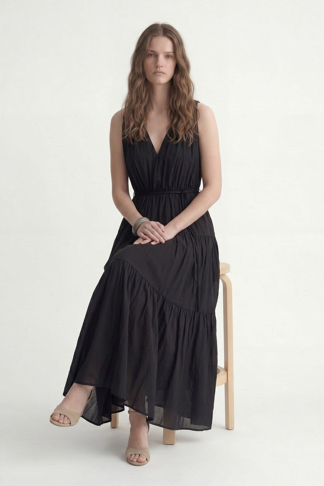 ANT Vual Cotton Women's Midi Dress - Bari
