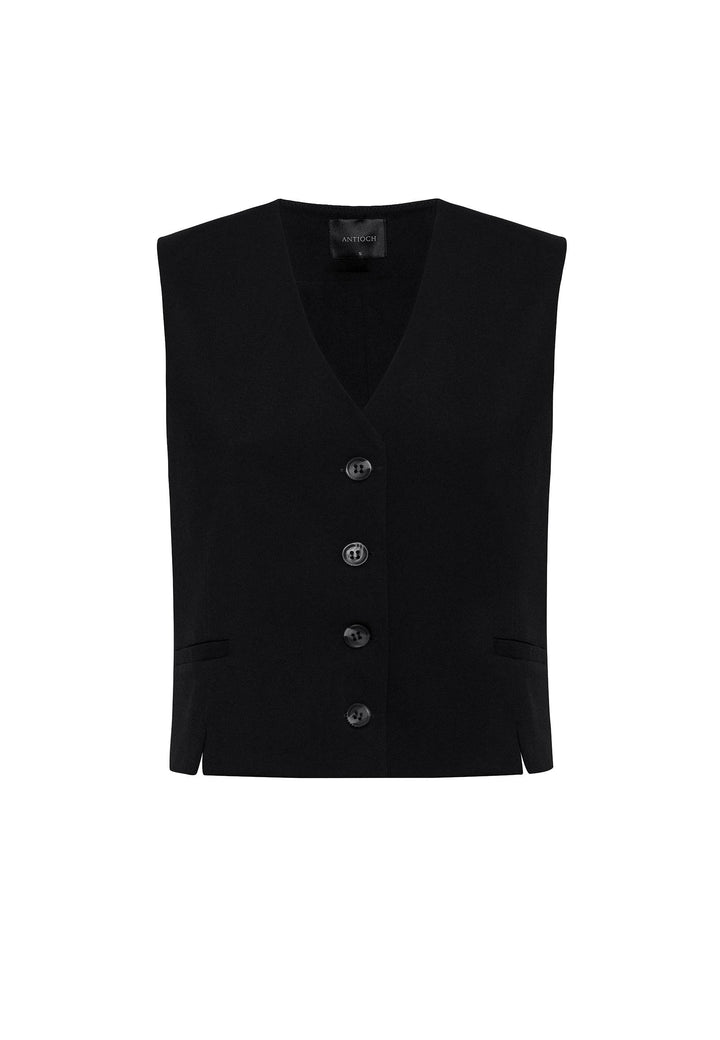 ANT Antioch Black Slit Women's Vest - Ibbenbüren