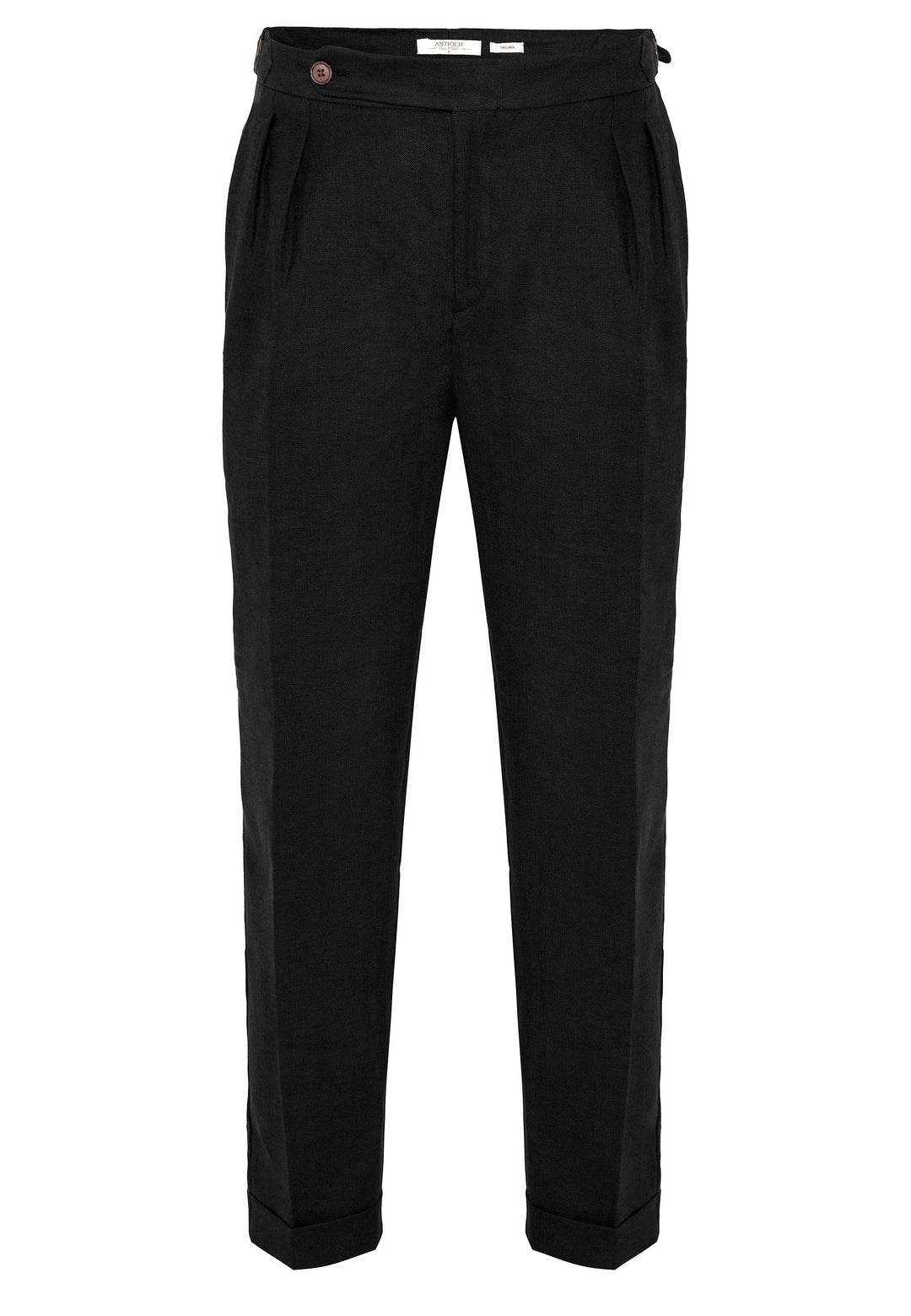 ANT High Waist 100% Linen Pleated Men's Pants - Den Helder