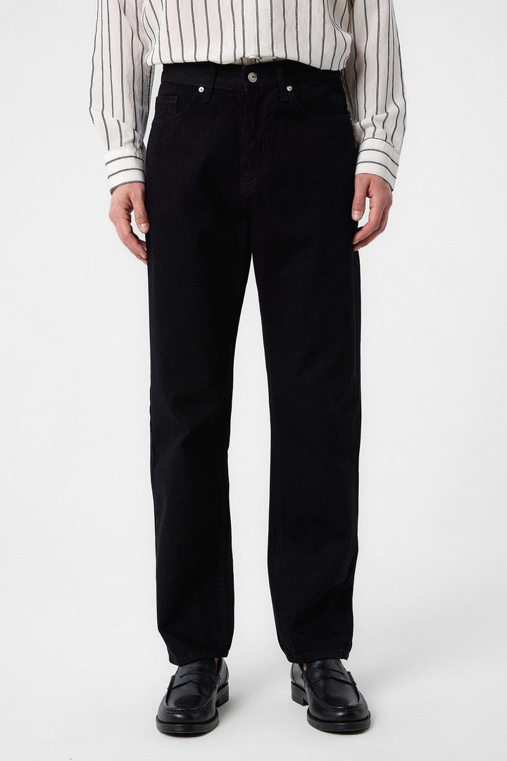 ANT Antioch Black High Waist Regular Fit Men's Jeans - Lafayette