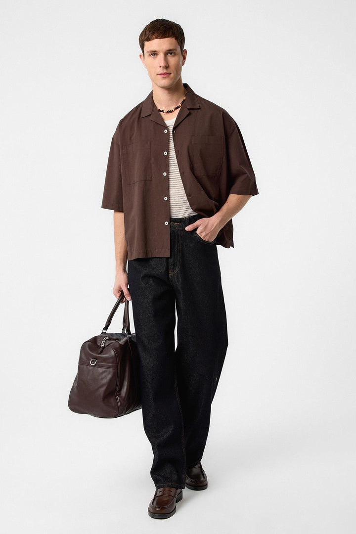 ANT Antioch Black High Waist Relaxed Fit Men's Jeans - Tamworth