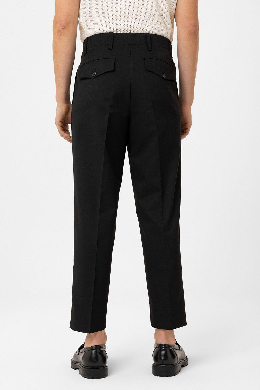 ANT Antioch Siyah Yüksek Bel Straight Fit Erkek Pantolon - Hoogeveen